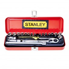 Stanley 21-Piece 1/4'' Drive Socket Set